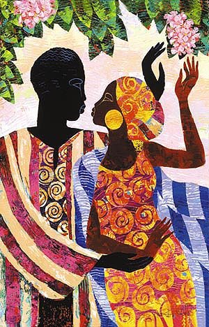 In The Garden by Keith Mallett